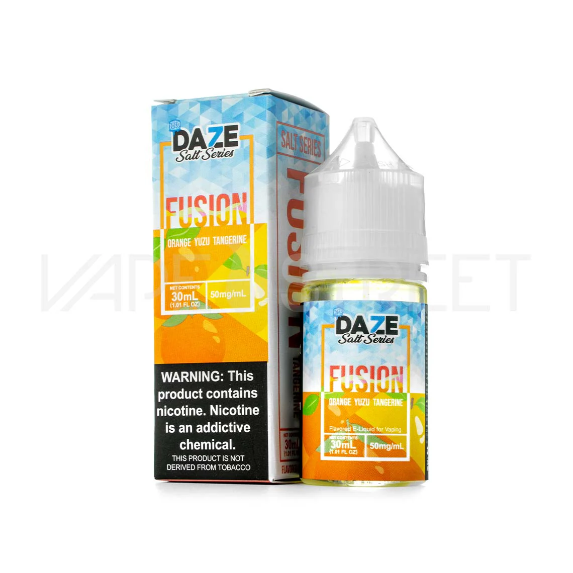 7 Daze Fusion Iced TFN Salt Orange Yuzu Tangerine (30ml)