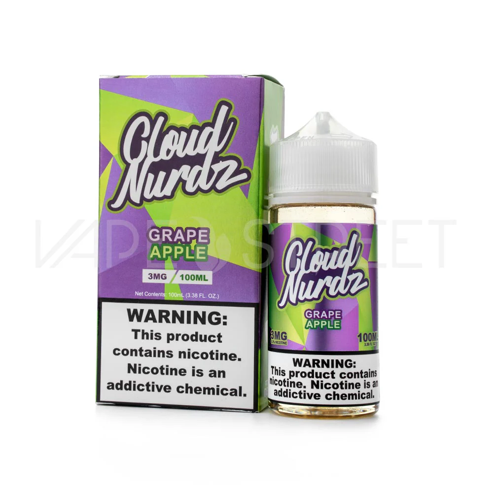 Cloud Nurdz Grape Apple (100ml) - Image 2