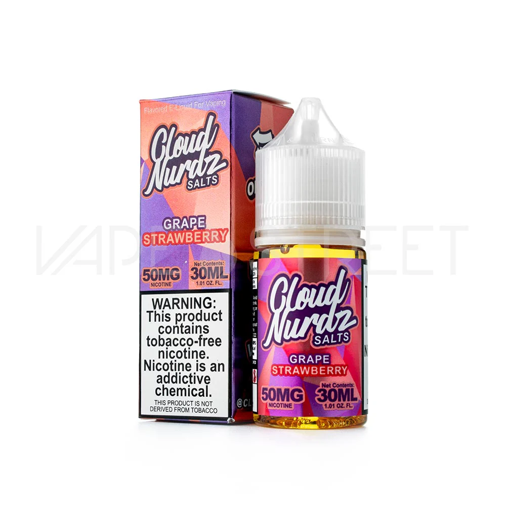 Cloud Nurdz TFN Salts Grape Strawberry (30ml)