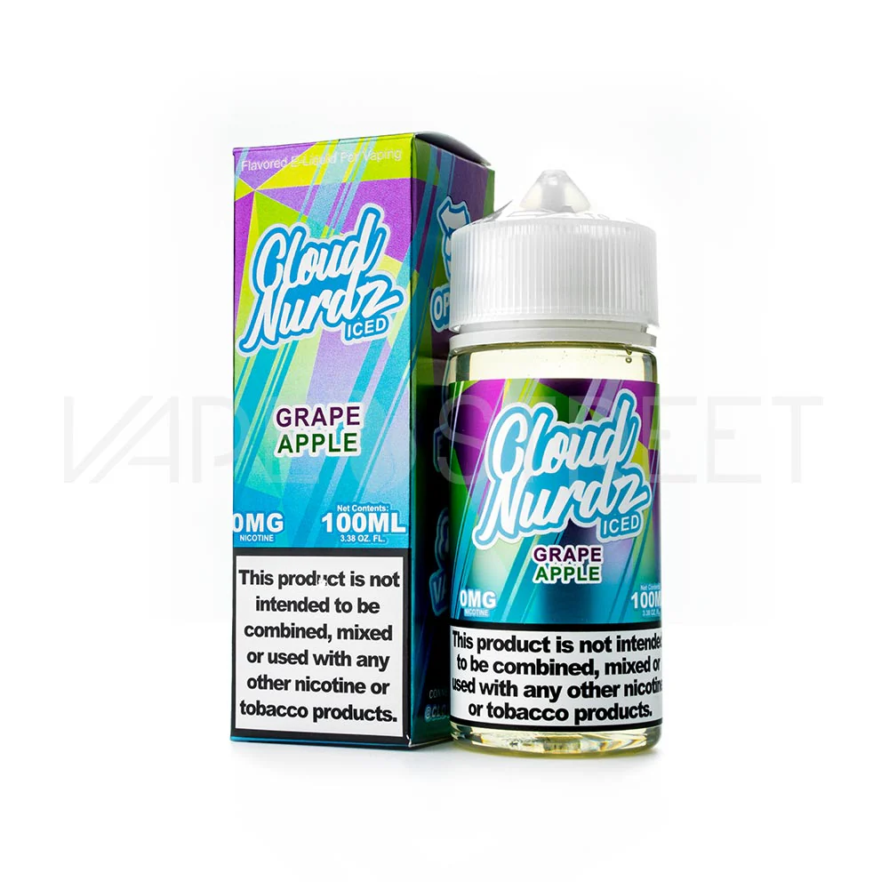 Cloud Nurdz TFN Iced Grape Apple (100ml)