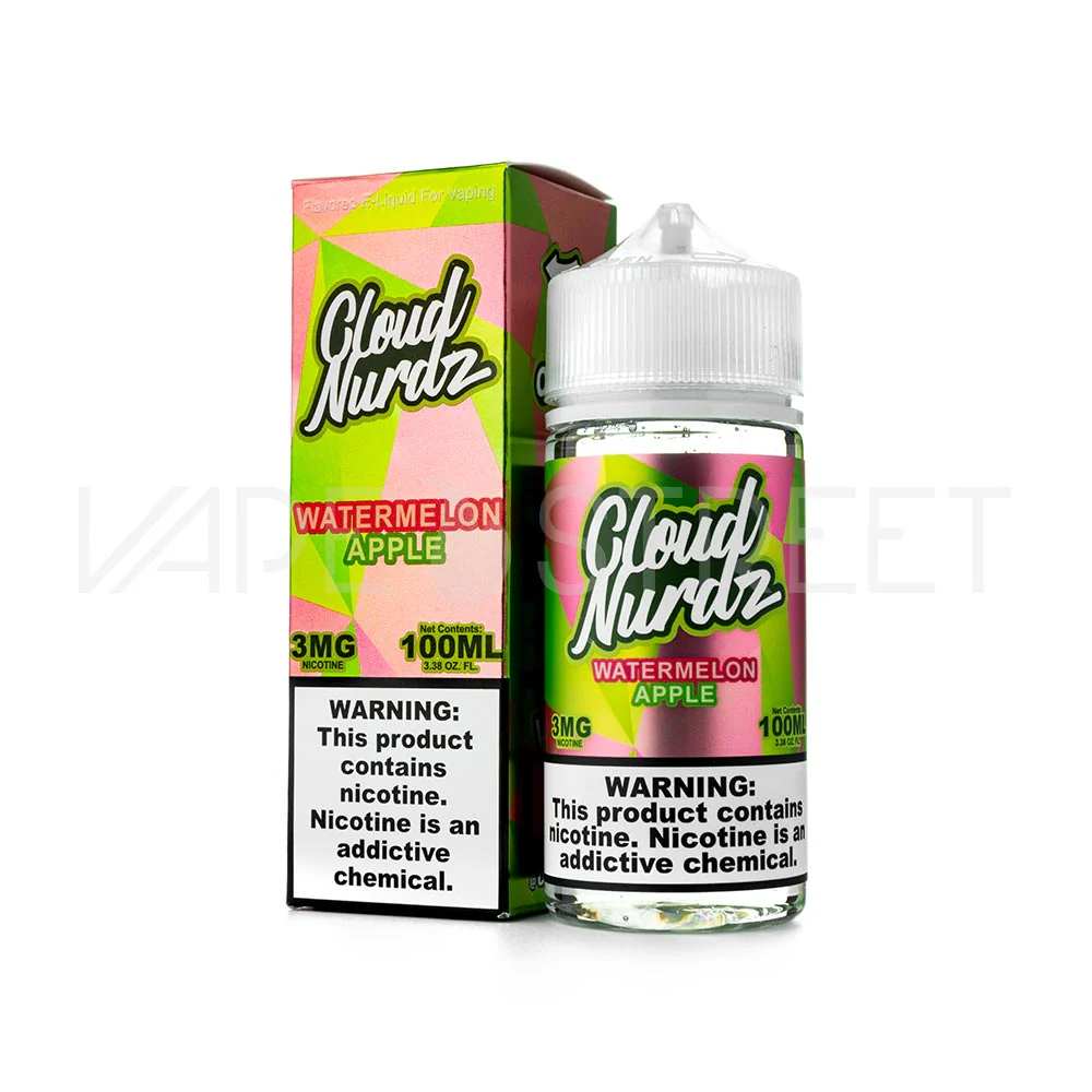 Cloud Nurdz TFN Watermelon Apple (100ml) - Image 2