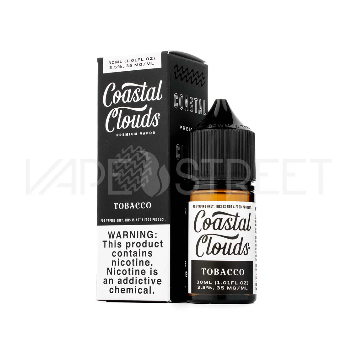 Coastal Clouds Salt Nic Tobacco (30ml) - Image 2