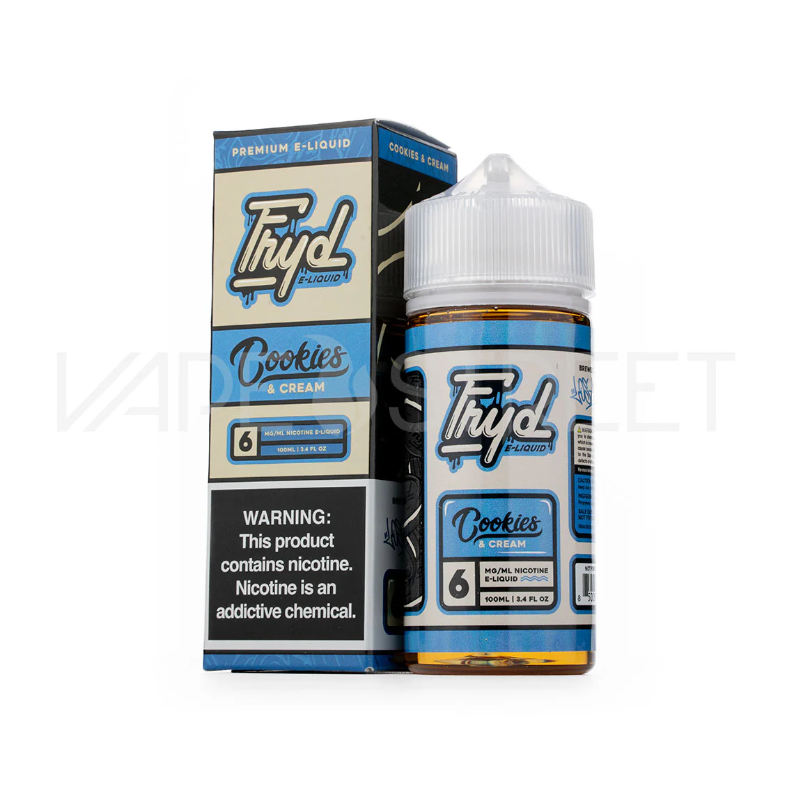 FRYD E-liquid Cookies & Cream (100ml)