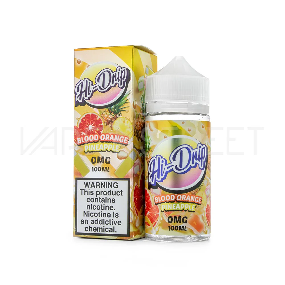 Hi-Drip Island Orange (Blood Orange Pineapple) (100ml) - Image 2