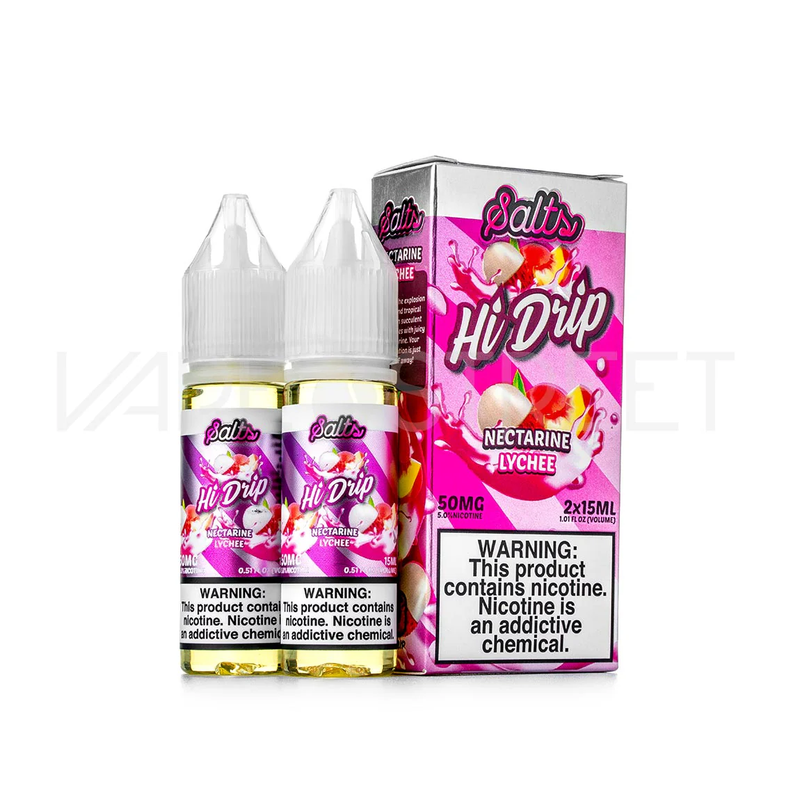 Hi-Drip Salts Nectarine Lychee (30ml) - Image 2