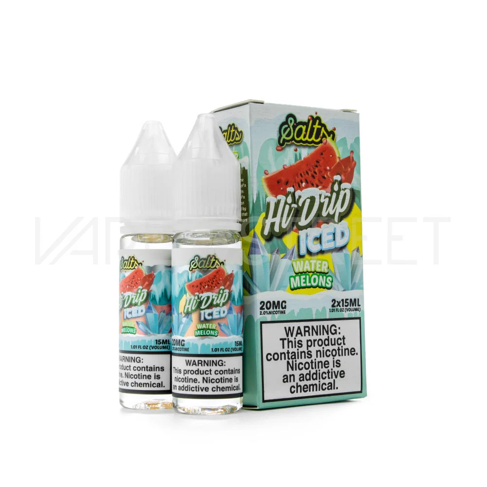 Hi-Drip Salts Melon Patch Iced (Water Melons Iced) (15ml x 2) - Image 2