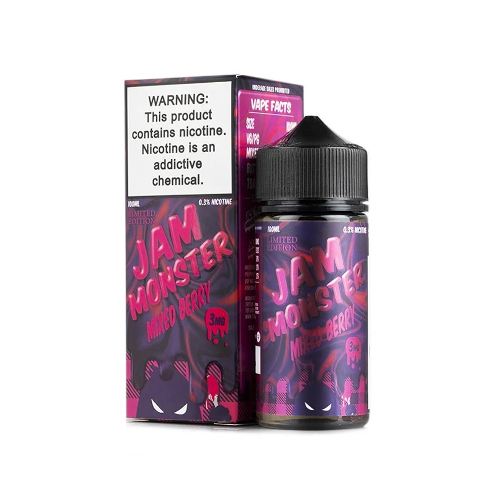 Jam Monster Mixed Berries (100ml)