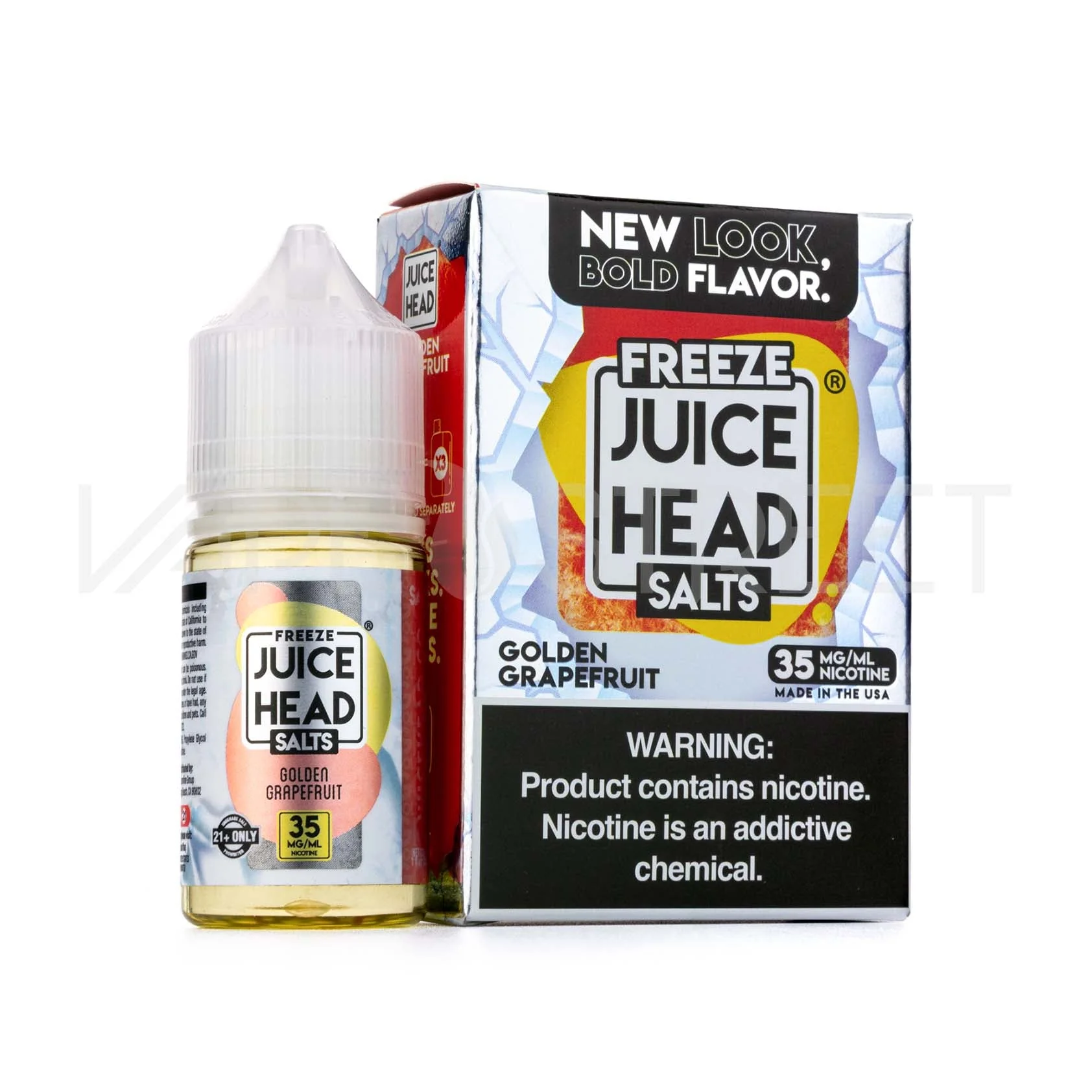 Juice Head Salts Freeze Golden Grapefruit (30ml)