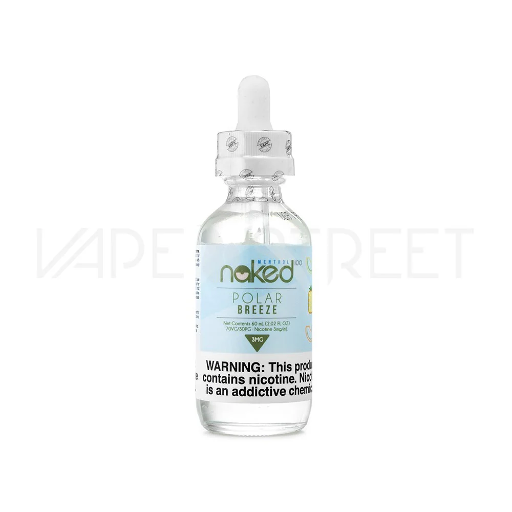 Naked 100 Menthol Melon (Polar Breeze) (60ml) - Image 3