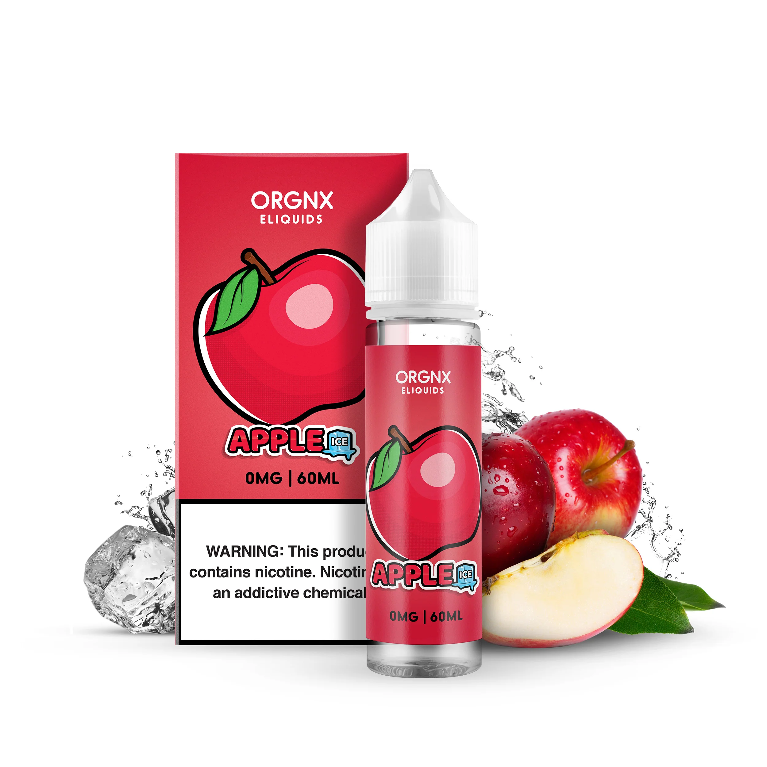 ORGNX Eliquids Apple Ice (60ml) - Image 2