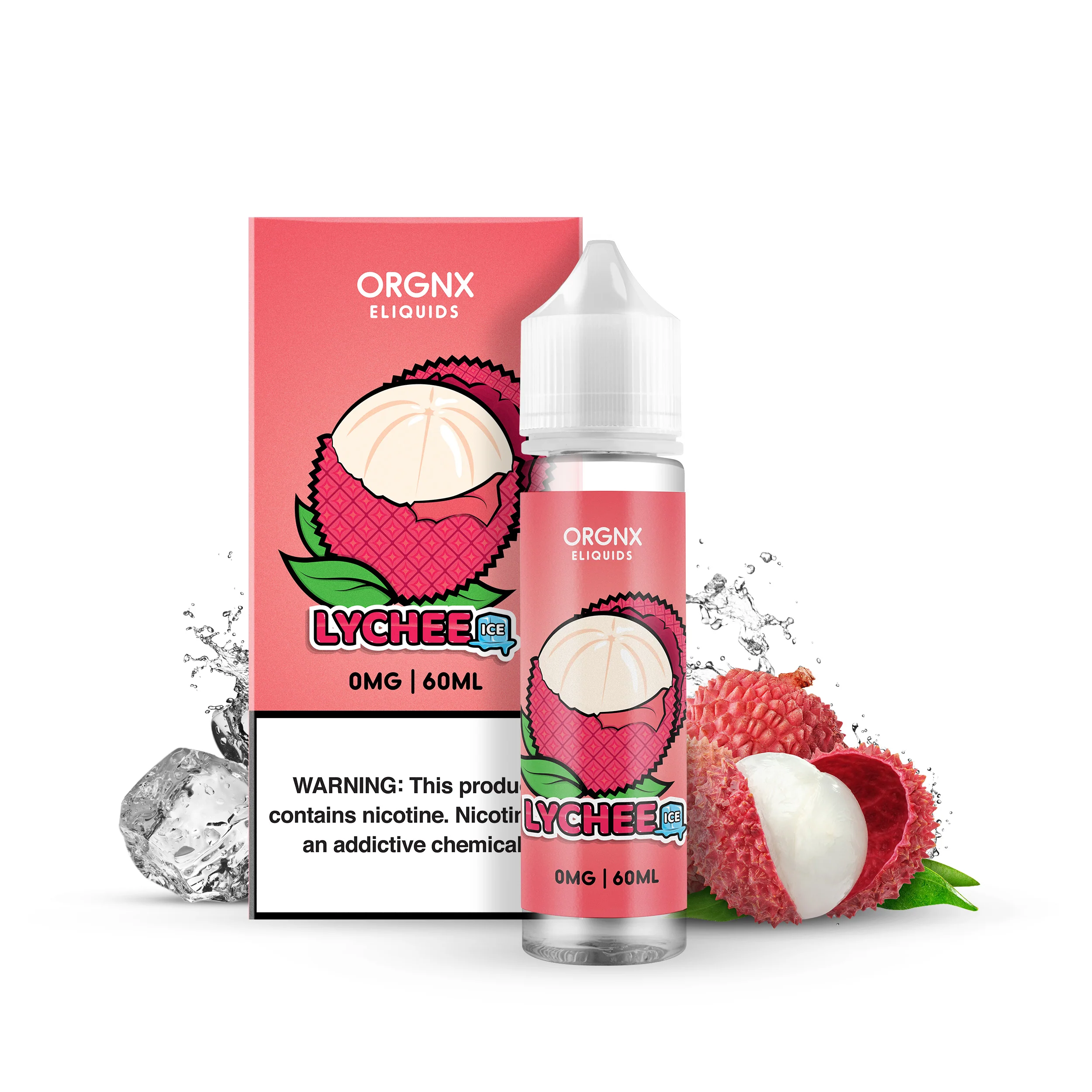 ORGNX Eliquids Lychee Ice (60ml) - Image 2