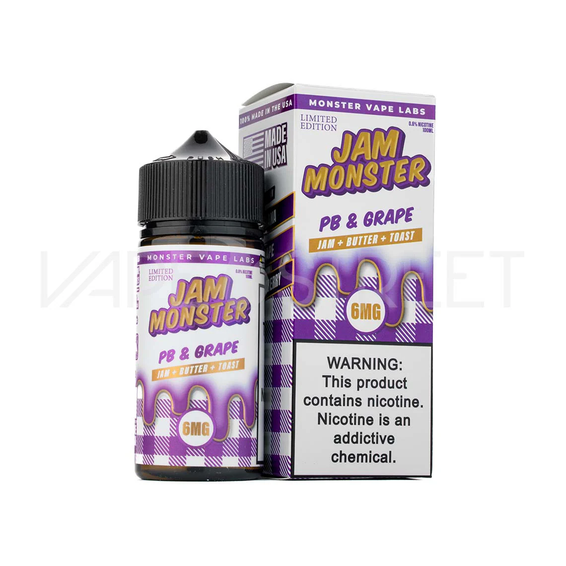 PB & Jam Monster Grape (100ml)