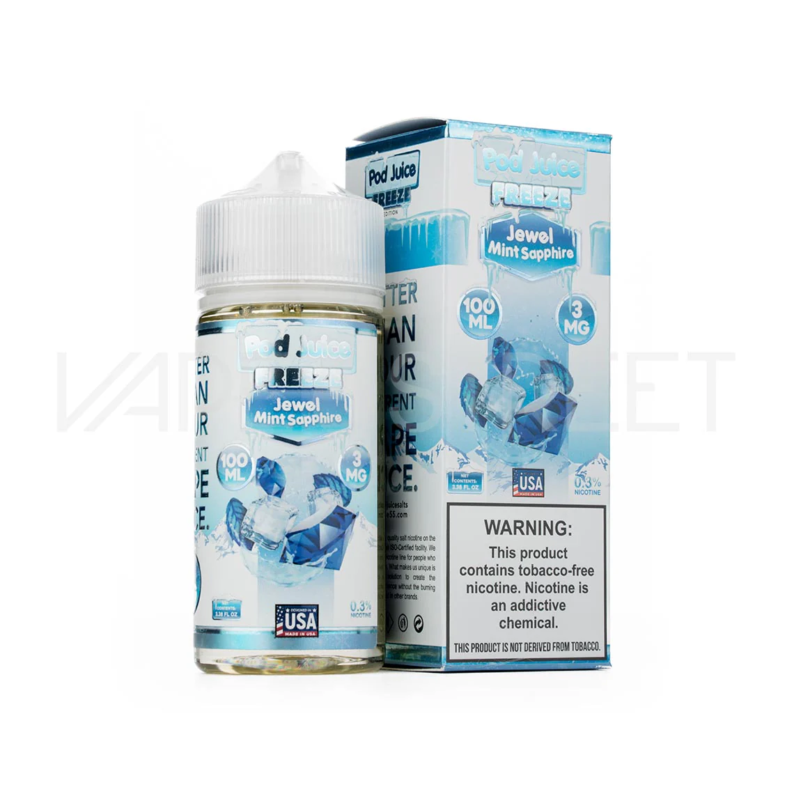 Pod Juice Freeze Jewel Mint Sapphire (100ml)