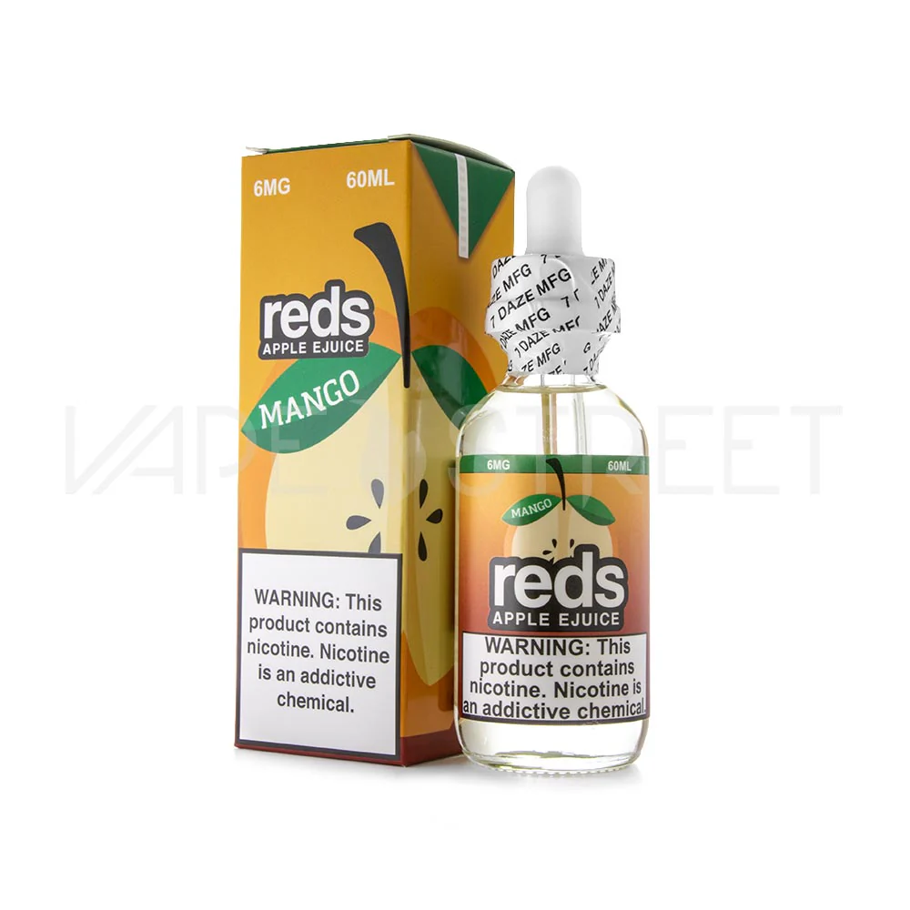 7 Daze Reds Apple EJuice Mango (60ml) - Image 2