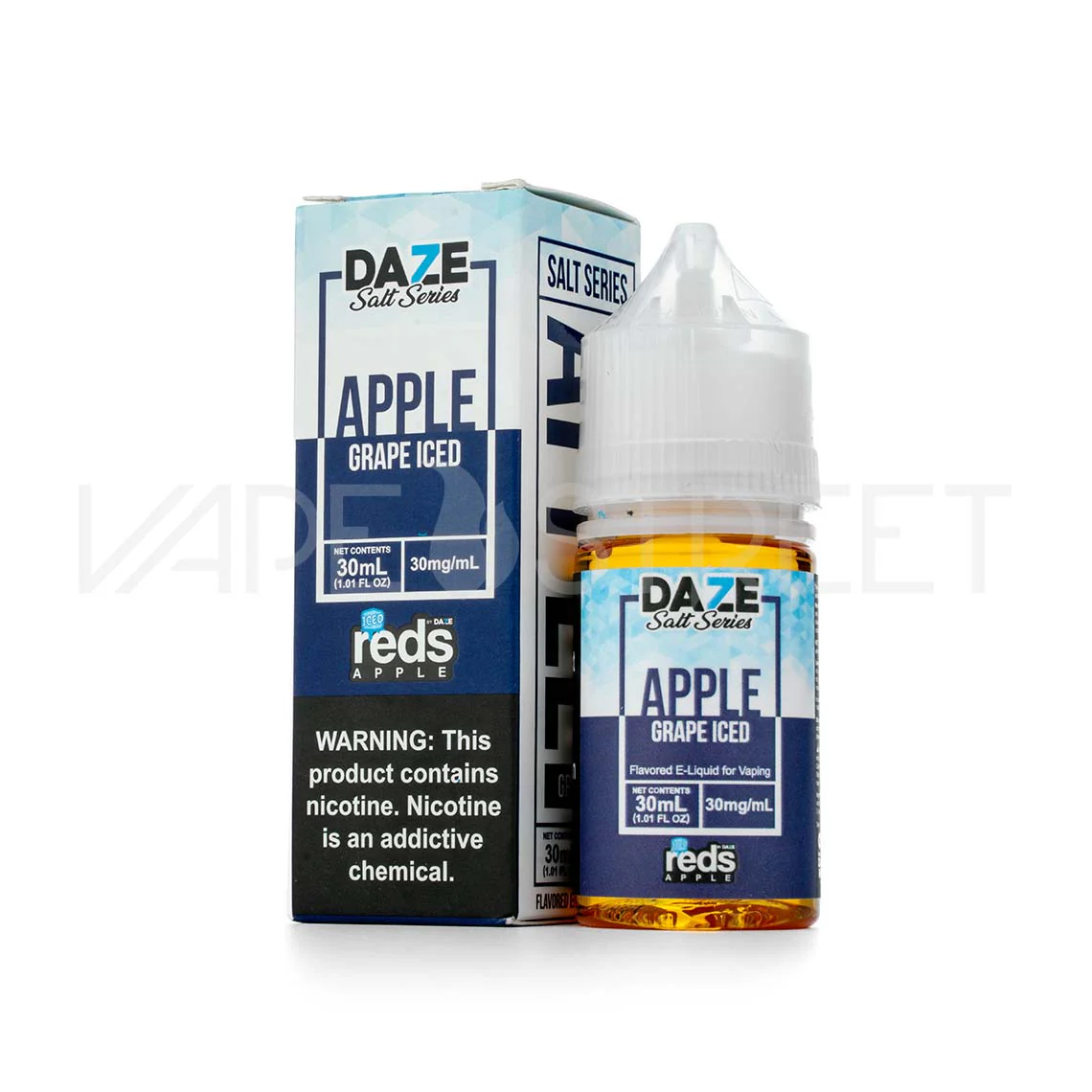 7 Daze Reds Salt Series Grape Iced (30ml) - Image 2