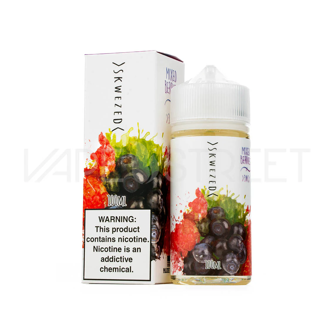 Skwezed Blended Burst Mixed Berries (100ml) - Image 2