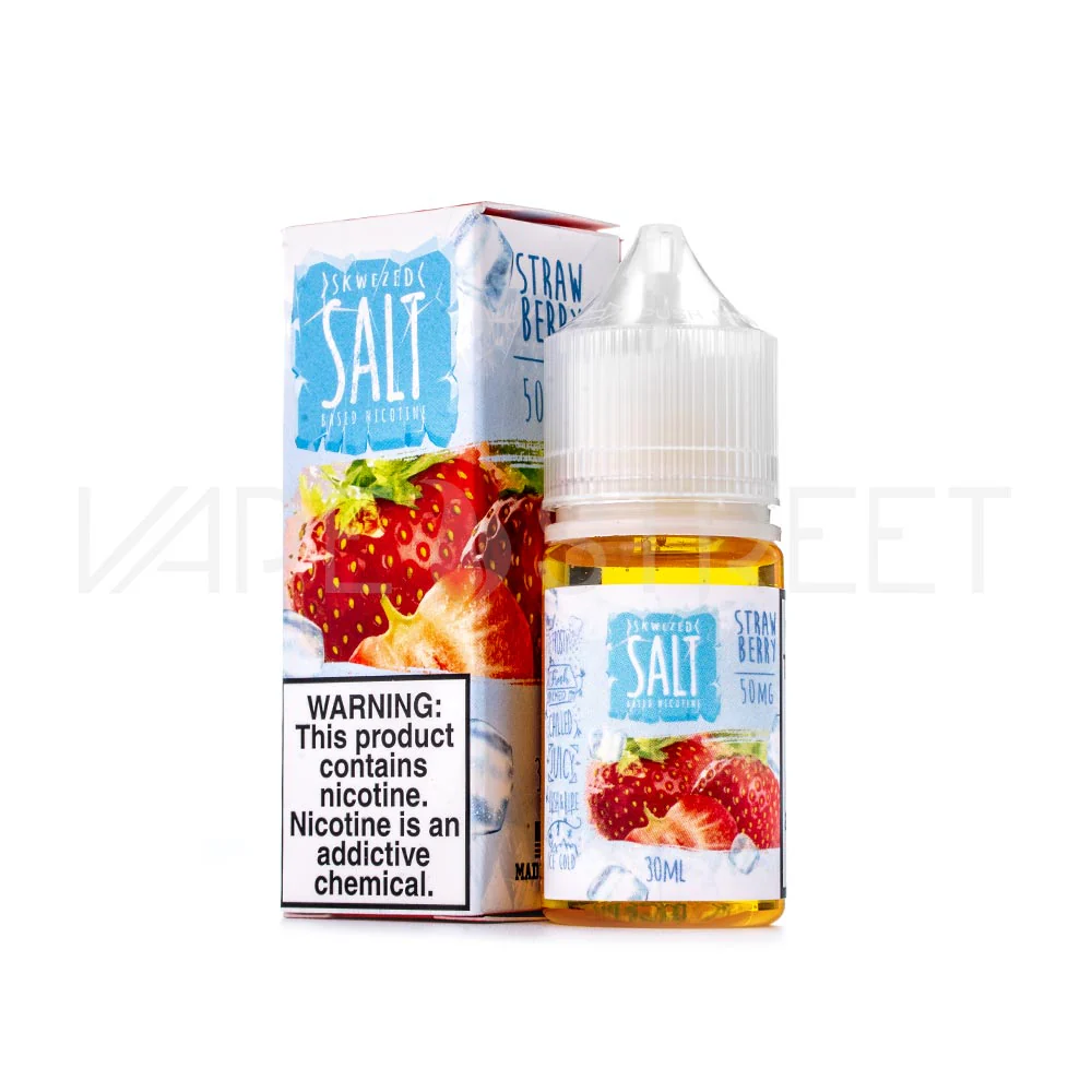 Skwezed Frozen Salt Starbury Strawberry Ice (30ml) - Image 2