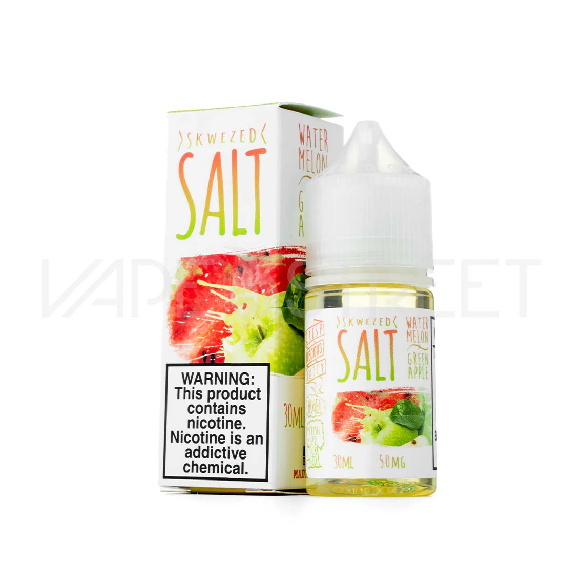 Skwezed Salt Watermelon Green Apple (30ml) - Image 2