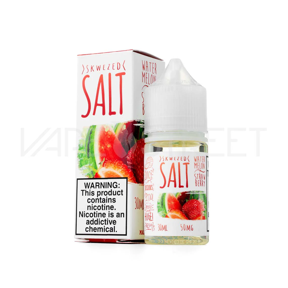 Skwezed Salt Watermelon Strawberry (30ml) - Image 2
