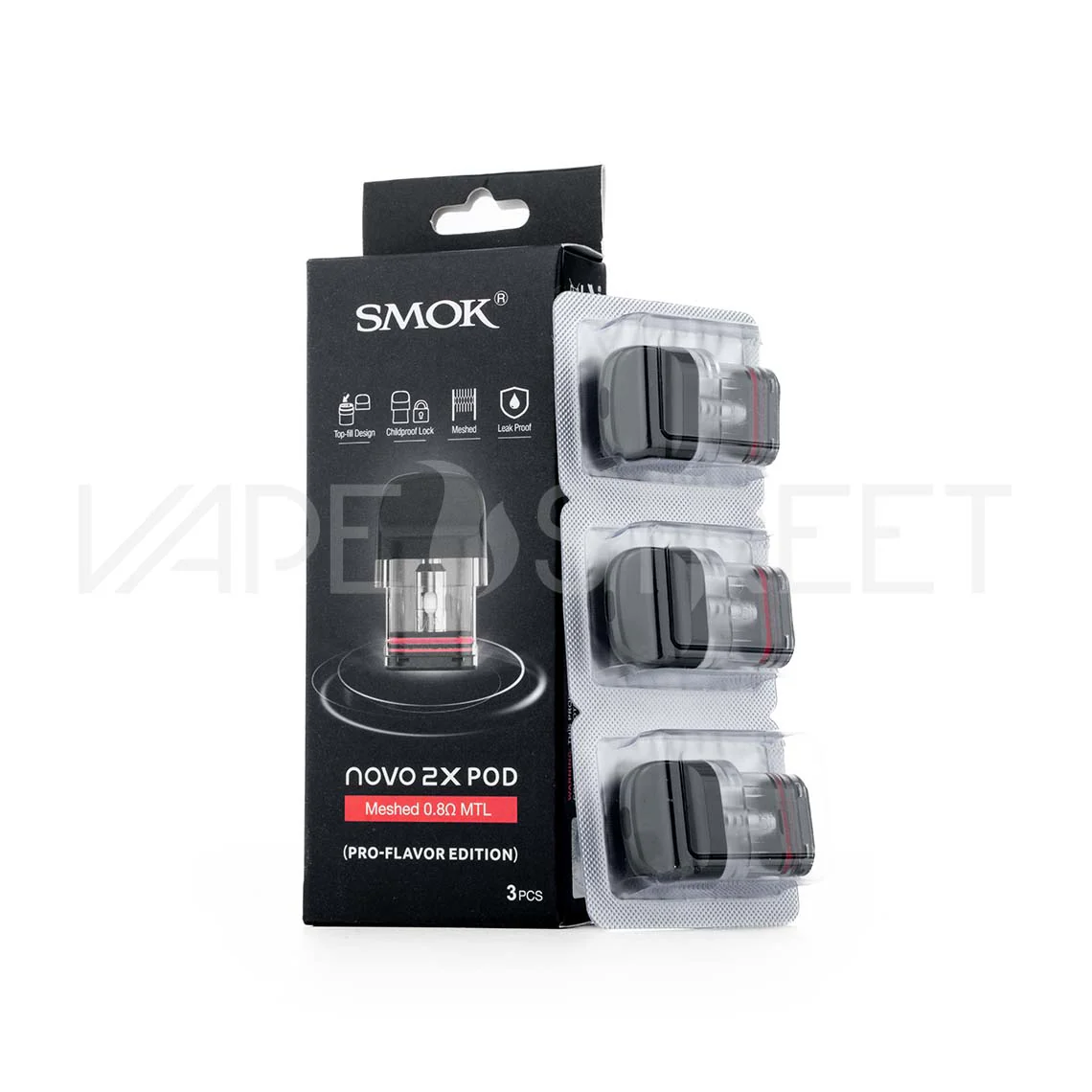 SMOK Novo 2X Replacement Pods (3 Pack) - Image 2