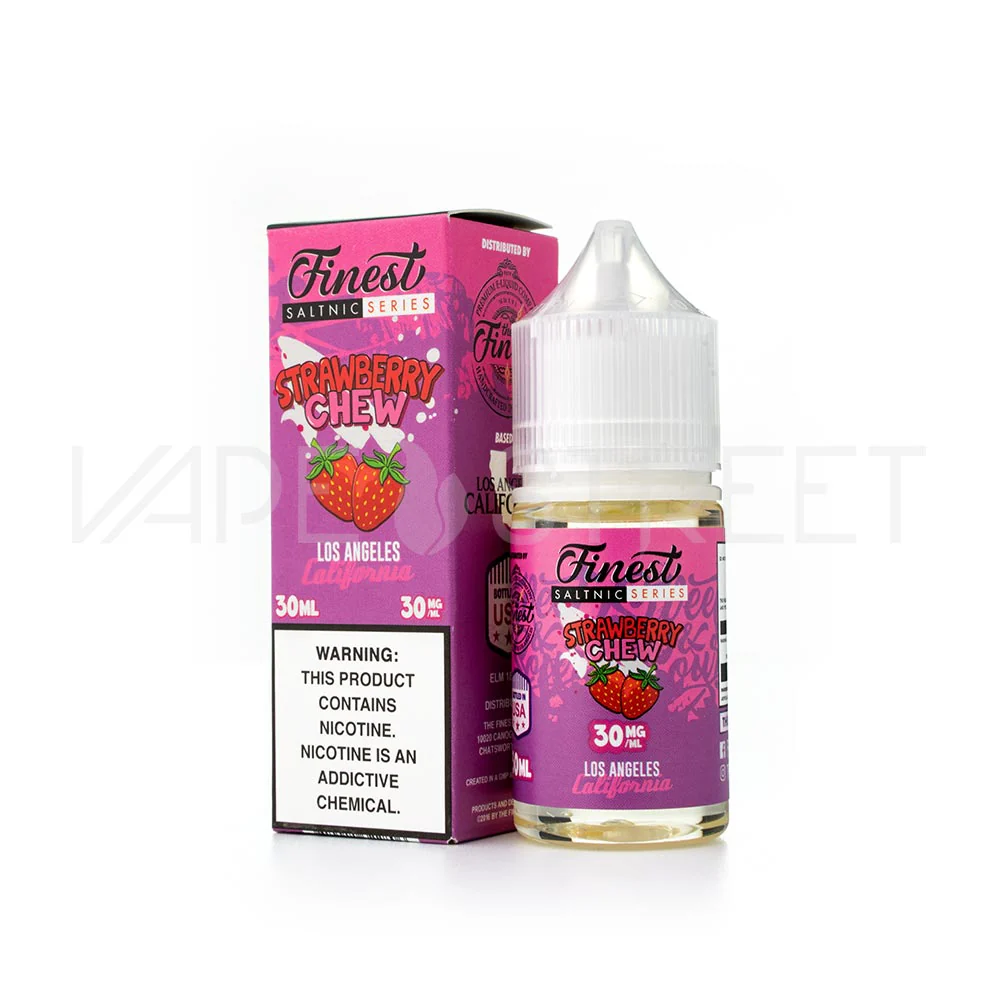 The Finest SaltNic Candy Strawberry Chew (30ml) - Image 2