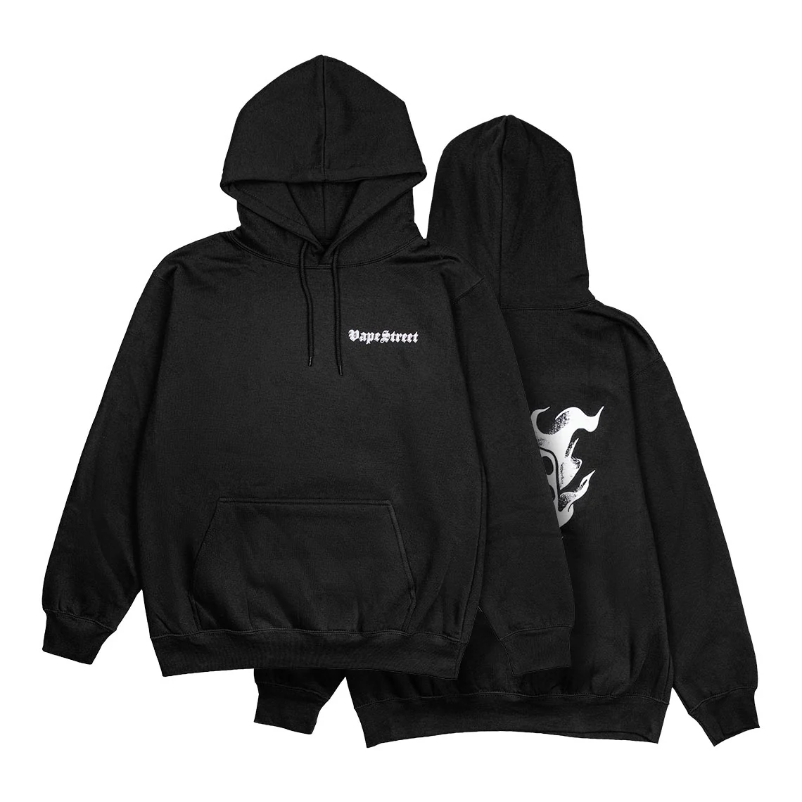 Vape Street Black Fire Dice Hoodie