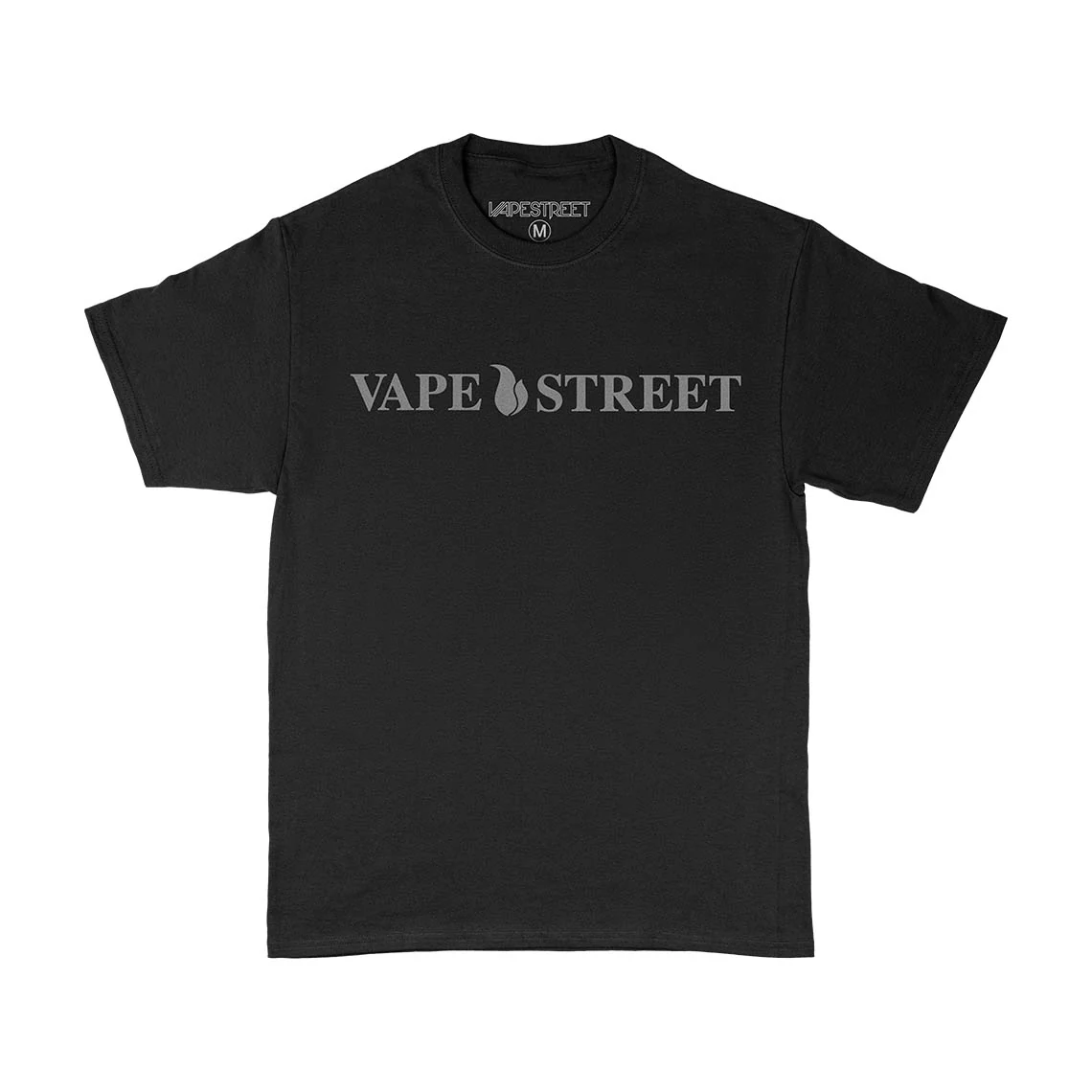 Vape Street Black Grey VSOP T-Shirt - Image 4