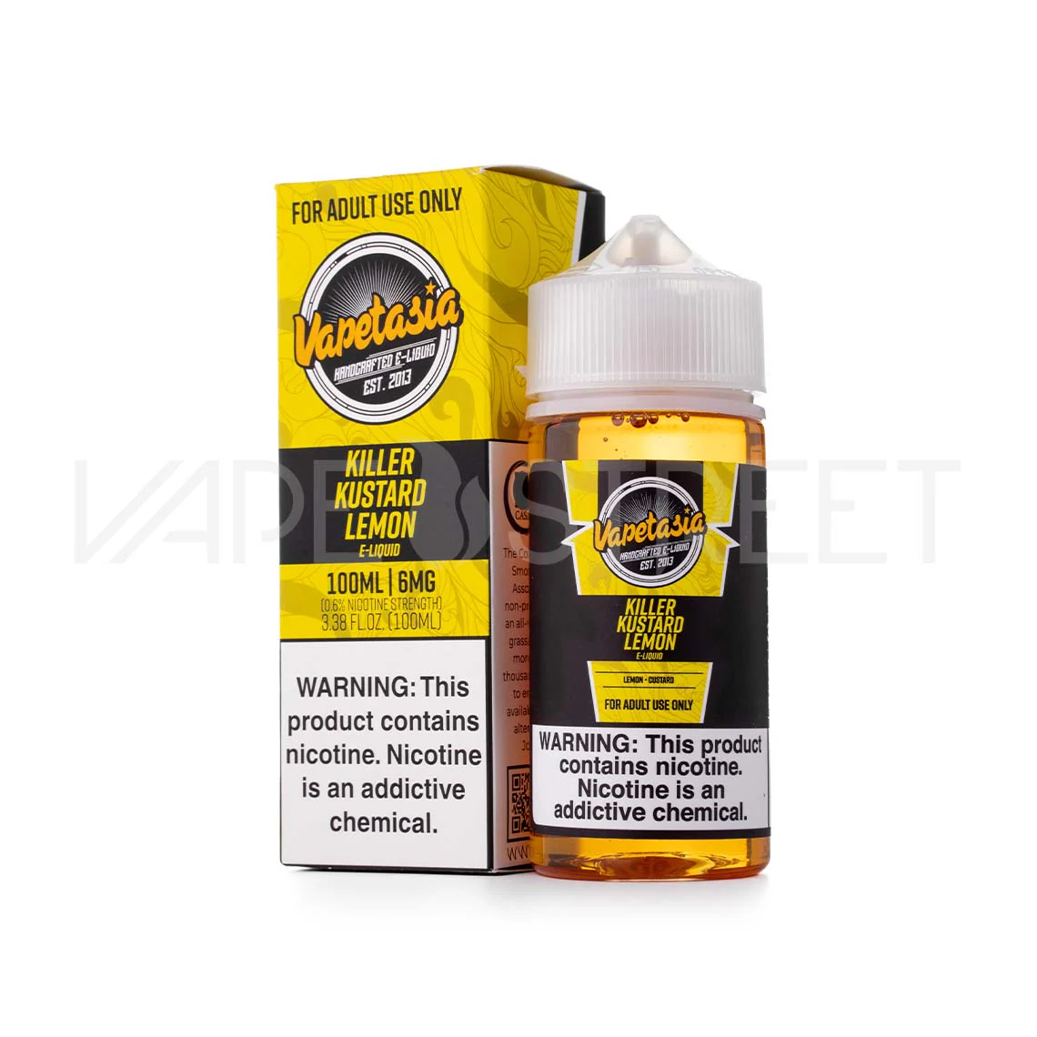 Vapetasia Killer Kustard Lemon (100ml) - Image 2